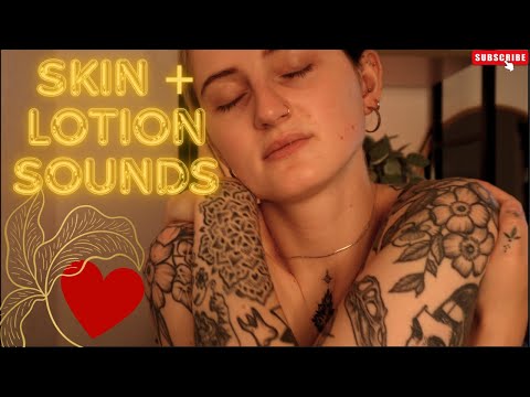 ASMR Fresh out the Shower | Skin and Lotion Sounds, Belly Rub, Bone Tapping
