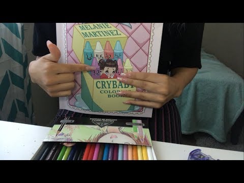 Melanie Martinez - Cry Baby coloring book ASMR🎨