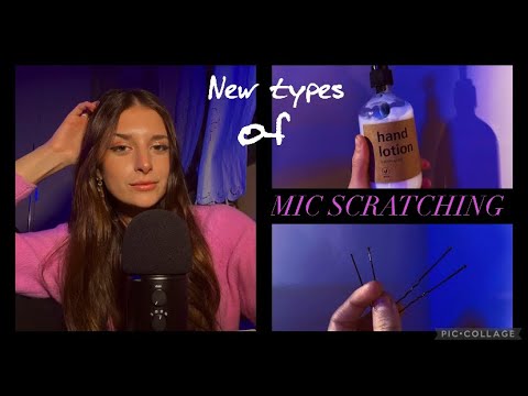 ASMR ITA| Nuovi tipi di scratching per le tue orecchie🧡 (New type of scratching for your ears)