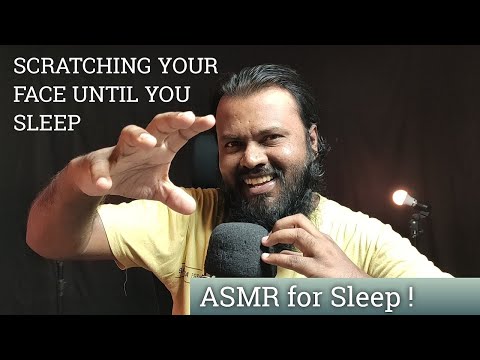 ASMR Scratching Your Face Until You Sleep