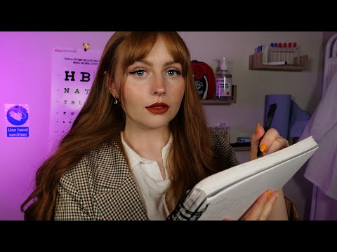 ASMR Student Doctor Performs A Detailed Realistic Examination