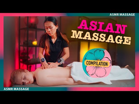 ASMR Asian Massage. 3 Unique Techniques Collection