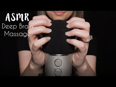 ASMR | A Super Tingly Brain Massage (Mic Scratching & Repeating "Relax")