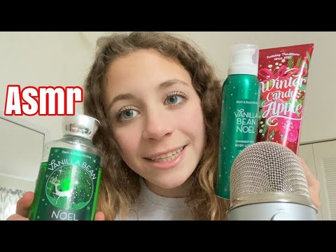 ASMR holiday bath and body works collection!