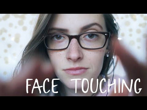 ASMR Face Caressing, Brushing, and Touching