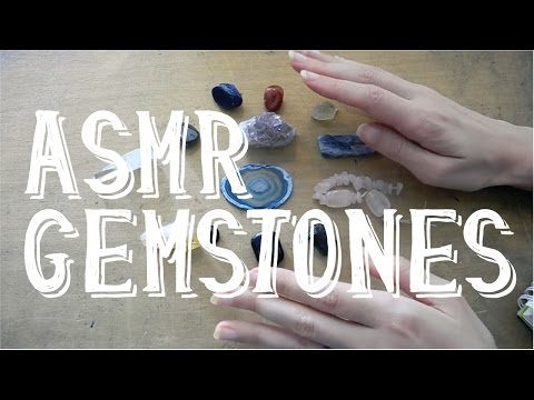 ASMR | Introducing and Describing Gemstones | Whispering | Female