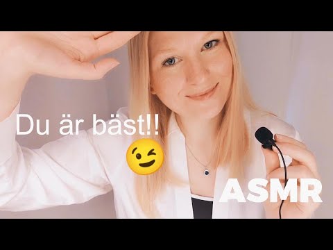ASMR 🇸🇪 Snälla ord när du behöver det! 🥰 (Kind words for when you need it! 🙂) Svensk/Swedish ASMR!