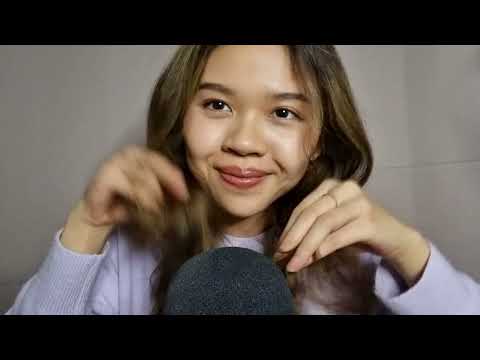 ASMR Fast And Aggressive Hair Play ⚡ Hair Brushing, Hand Movements, Scratching 💗