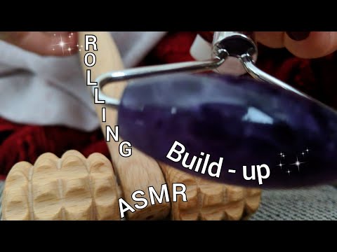 ASMR Build up Triggers all Over the Camera  rolling, tapping, scratching)