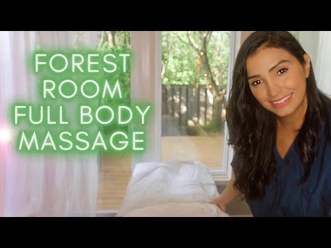 ASMR Full Body Massage Roleplay Soft Spoken🌲 Forest Room | ASMR Massage with Music