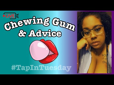 ♥️ ASMR LIVE | Chewing Gum & Whispers