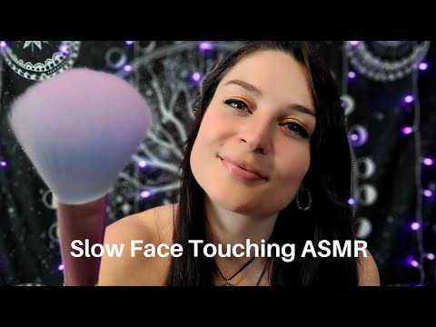 ASMR 4K Gentle Face Brushing | Slow Hand Movements | Sleep Cleanse | Clawing | Face Touching