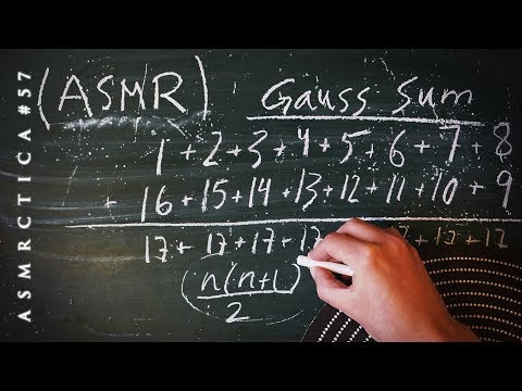 ASMR Math 1hr Calculating How Many Dots Pt 2 | Gauss Sum | Soft Spoken