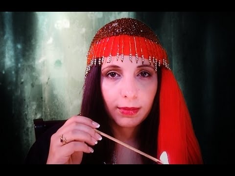 ASMR Fortune Teller Tarot Card Reading Role Play for Relaxation