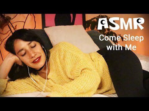 ASMR Come Fall Asleep with Me | Bedtime | Whispering