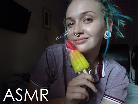 ASMR Eating Popsicle | Requested Video