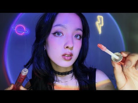 WLW ASMR | Your Rockstar Girlfriend Does Your Makeup Backstage (makeup roleplay)