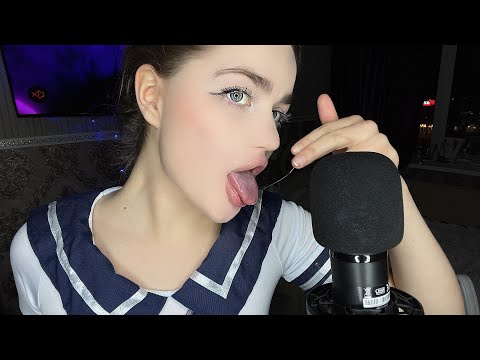 ASMR SPITPAINTING // Mouth Sounds + Whisper АСМР