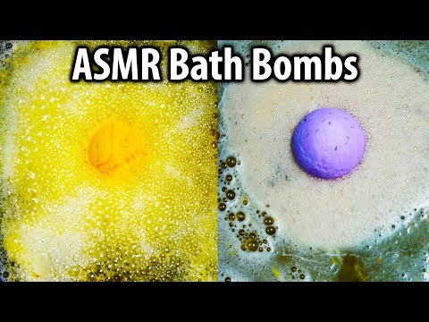 You will 100% get Tingles from this ASMR video! I Promise ♥ ASMR Bath Bombs in Water ♥
