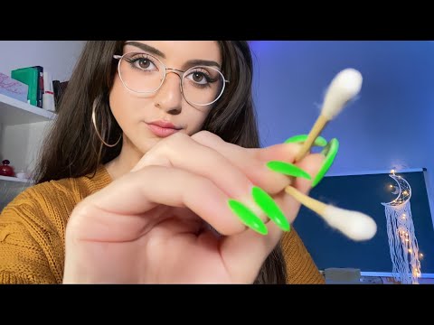 Girl With Long Nails Gets Something Out Of Your Eye ASMR ⚡️ Personal Attention ASMR