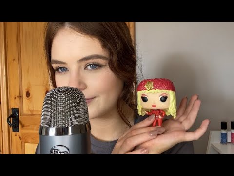 ASMR- Testing New Microphone with Random Assorted Triggers (Tapping, mouth sounds, scratching)