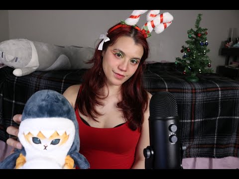 Obsessed girl gives you gifts🎁 X-mas edition | ASMR roleplay with whispering & face brushing🎄