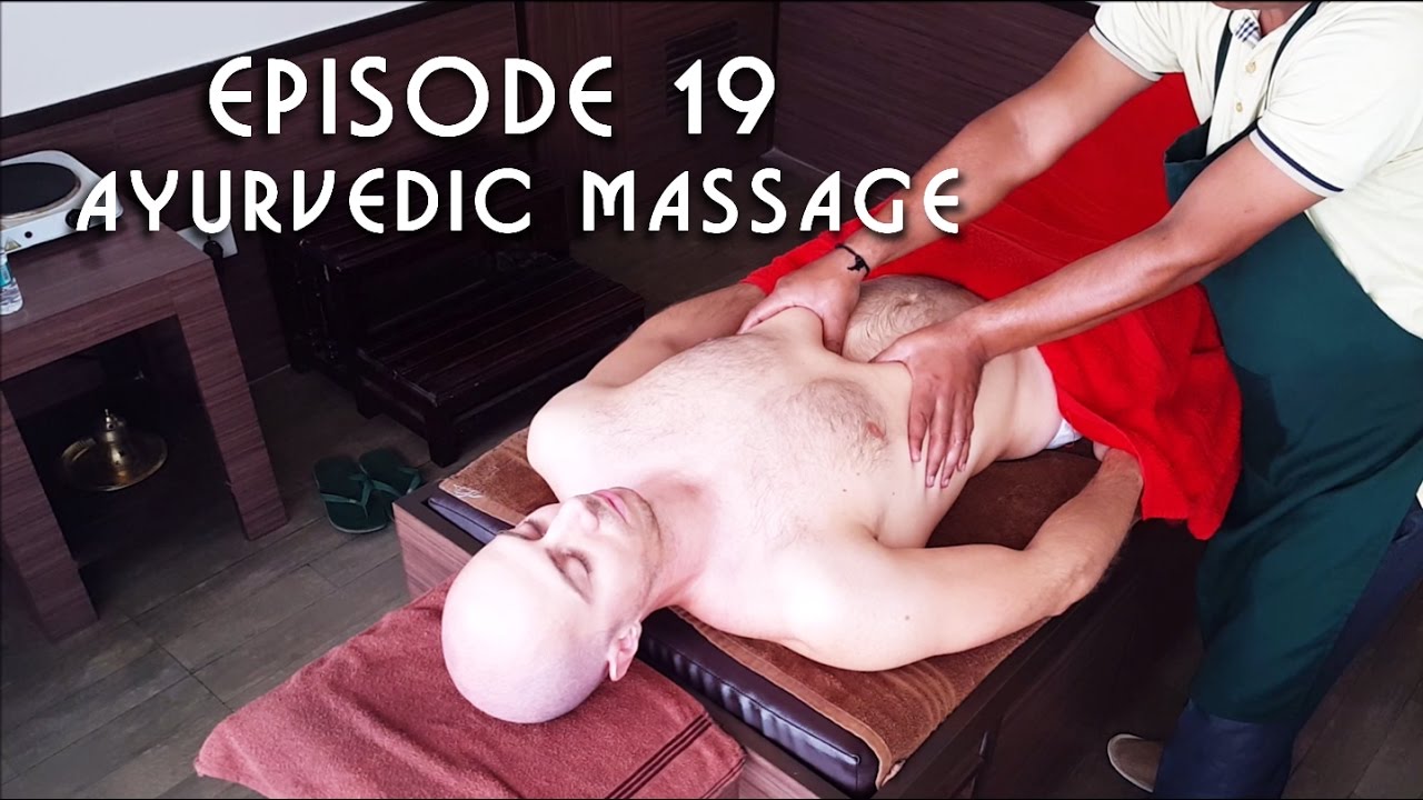 Ayurvedic Indian Head, Chest, Legs and Arms Massage - ASMR no talking