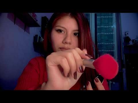 ASMR ESPAÑOL ROLEPLAY - Tu Amiga antipática te maquilla 💄| MAKEUP ROLEPLAY | ESPECIAL 40k 💜