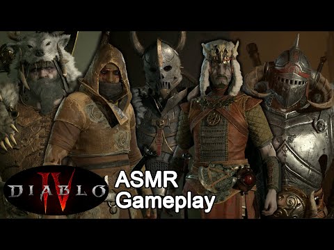Diablo 4 ASMR Gameplay - The 5 Classes (Early Game / No Story Spoilers)
