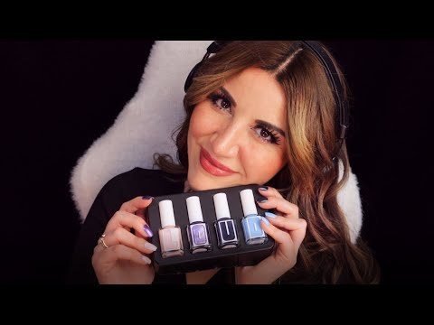 ASMR Nail Polish Try-on of all colors of Gibi x Loud Lacqer collection