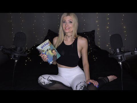 ASMR // Most Relaxing Reading (Soft Spoken German and English)