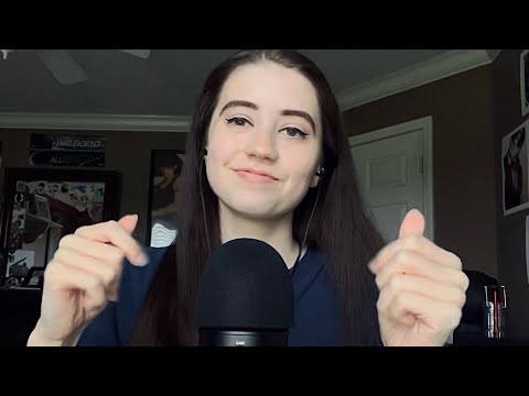 hand + skin sounds asmr (with a lil bit of tongue clicking…)
