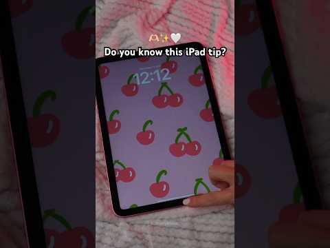 Do you know this iPad tip?🤍 #ipad #tutorials #ipad10thgen #ipadtips #apple