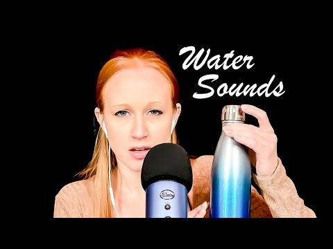 Water Sounds ASMR: Water Dropper, Bottle Tapping and Tuning Forks
