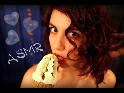 АСМР / ASMR EATING & ICE CREAM & МОРОЖЕНОЕ &
