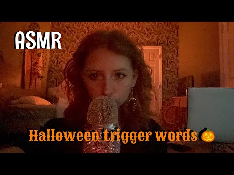 ASMR|| Halloween 🎃 trigger words! Ida’s haunted Halloween series.