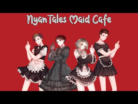 NyanTales Maid Cafe Stream Highlights(Drunk Stream) Ft. @aloe vera @PebblesASMR @Azzie's Recordings