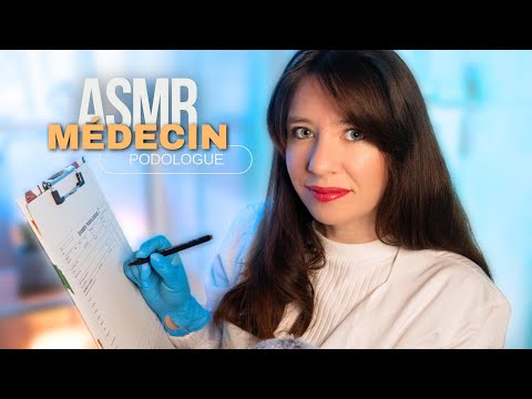 ASMR Roleplay 🩺 Médecin podologue - Examen complet