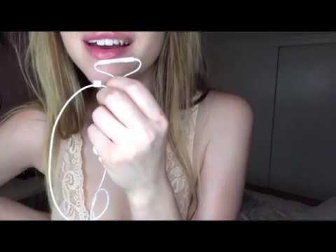 ASMR delicious foods invented by mistake apple earphone mic part 1