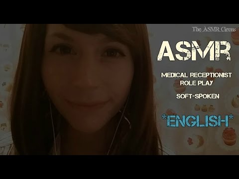 ASMR Medical Receptionist Role Play . Soft-Spoken *English Version*