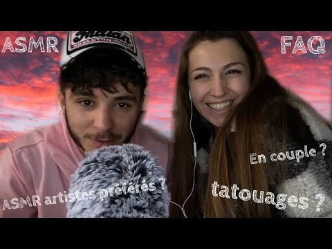 ASMR Français - FAQ des 5000 abonnés avec @AGORAASMR ✨(100% frissons et humour)✨