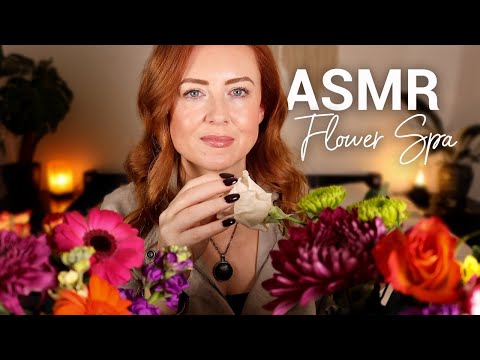 Sleepy ASMR Flower Spa 💐 Whispered 💐 Bottles, Petals, Personal Attention