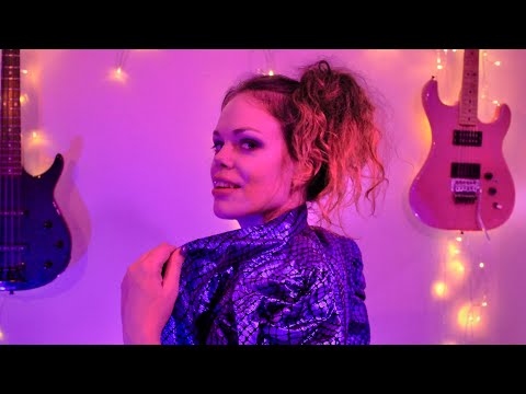 ASMR | Totally 80's Valley Girl Meets You Backstage, Whispered 80s Slang, Crunching, Tapping, Retro