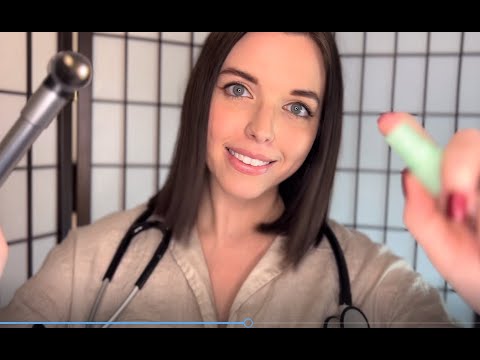 ASMR Deep Ear Cleaning & Otoscope Ear Exam | Soft Spoken, Doctor Roleplay, Layered Sounds