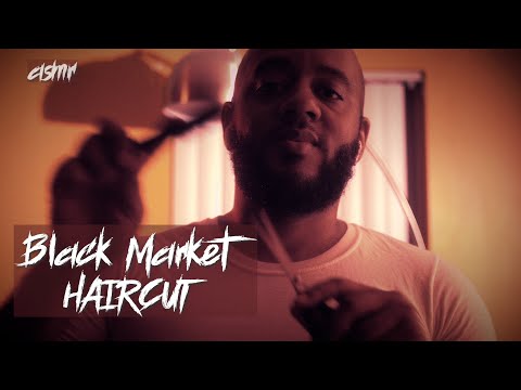 ASMR Black Market Barbershop | Cutting Your Hair Before A Date
