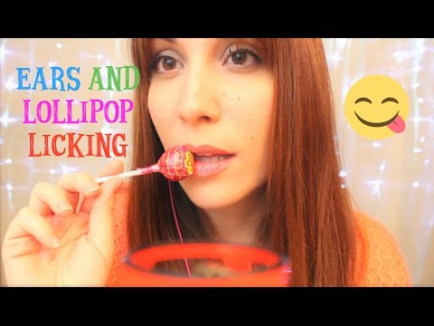 ASMR ☾ 2 Lollipop Videos in 1 ~ Licking, Mouth Sounds & Breathing ~ Blurred Visuals