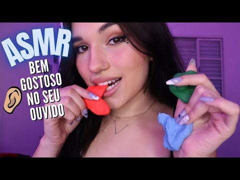 ASMR USANDO MASSINHA PRA TE RELAXAR