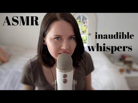 ASMR~10 Minutes Of Inaudible Whispering For Sleep, Relaxation, And Tingles