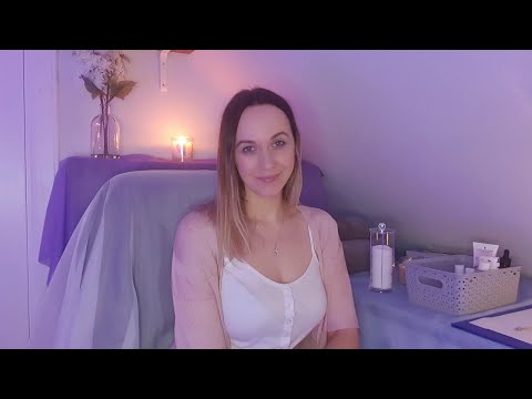 ASMR Skin Consultation and Facial Treatment 💞 (role play, soft spoken, includes scalp massage)
