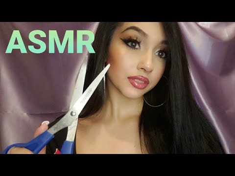 ASMR| Best friend styles and cuts your hair *realistic hairplay*💇‍♀️ /One on one personal attention